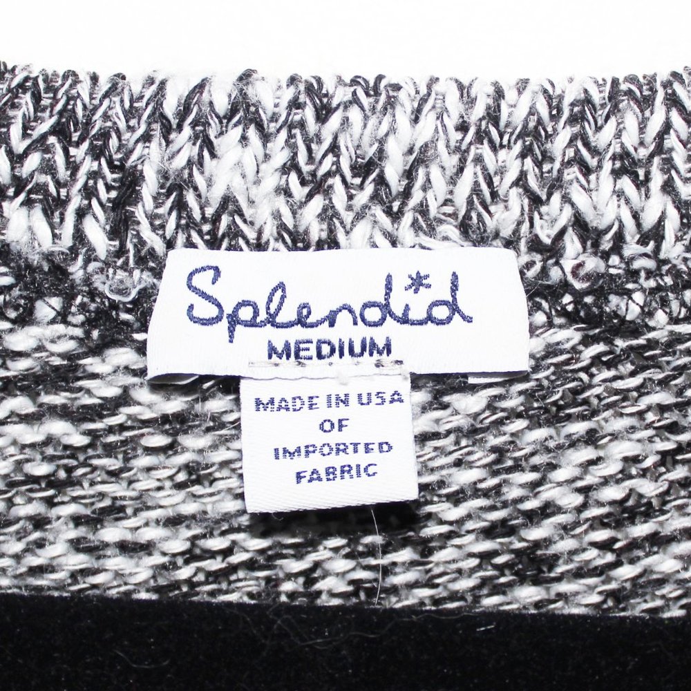 Splendid Loose Knit Split Back Sweater - image 7